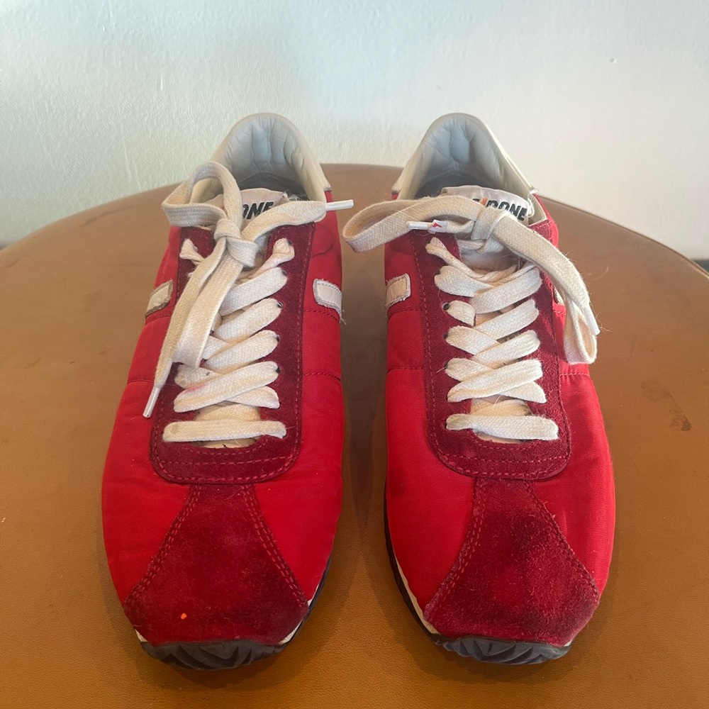 Re/done Red 70s Runner Shoes Sneakers 37 7